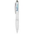 Metallic Curvaceous Stylus Gel Pen